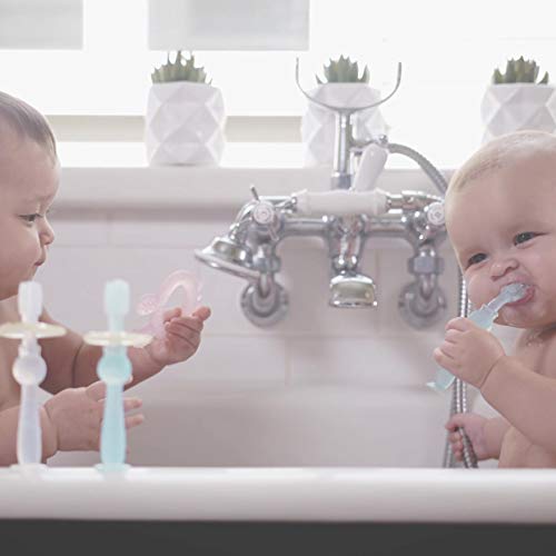 Haakaa 360° Silicone Baby Toothbrush – Soft, BPA-Free, 6+ Months