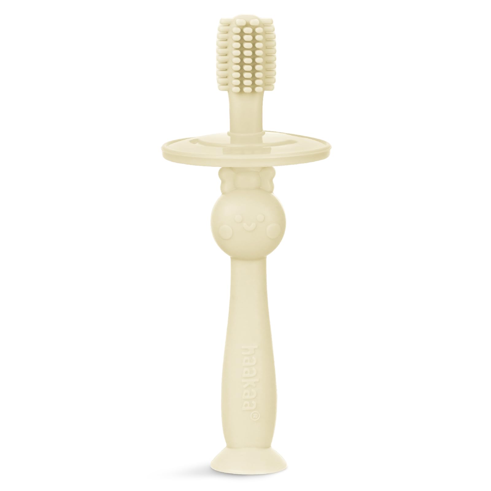 Haakaa Infant Toothbrush – 360° All‑Round Baby Toothbrush (6m+)