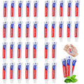 HAIFOTRVA 30 Tubes Bulk Travel Size Toothpaste – 0.176 oz Mint Mini Tubes for Hotels, Guests & Charities
