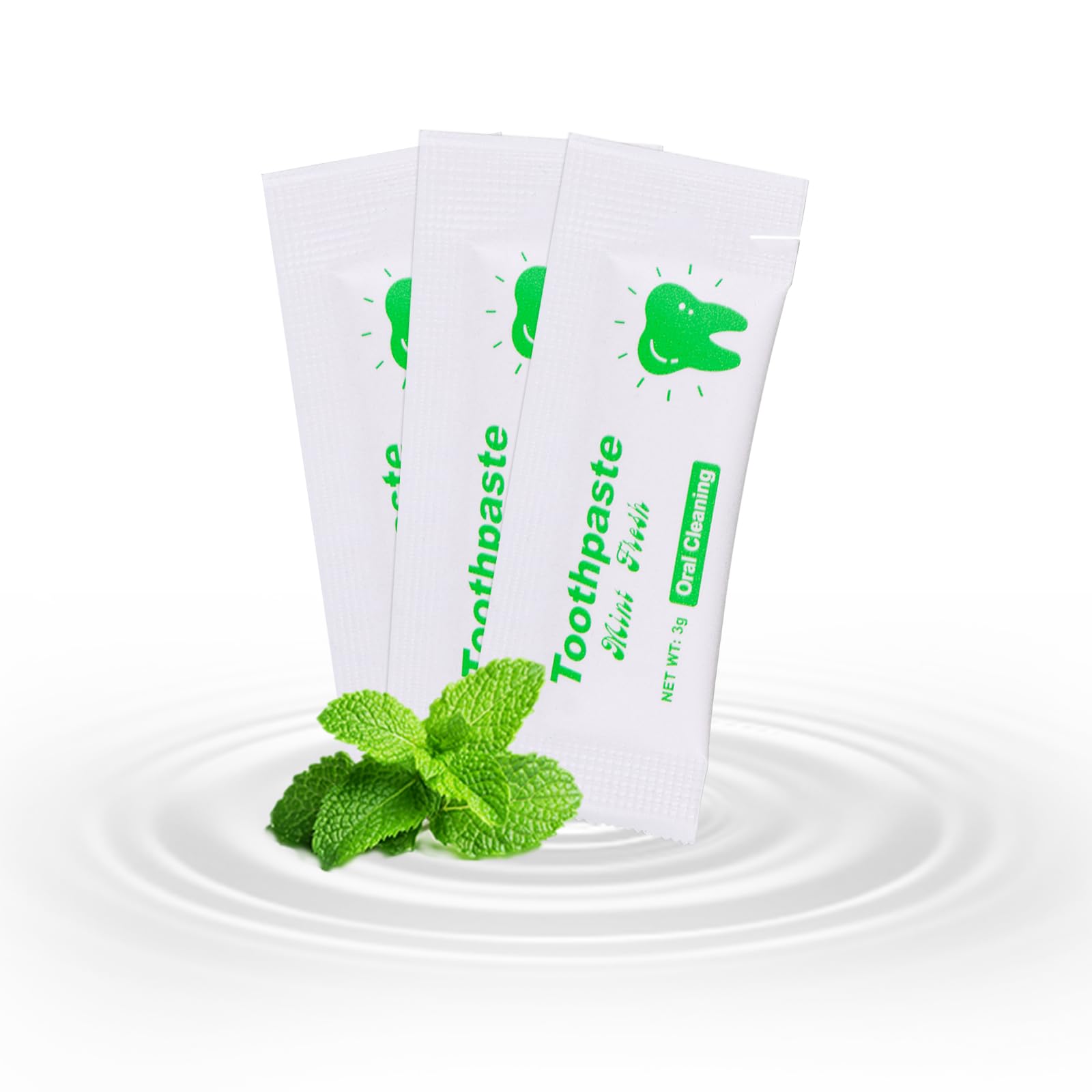 HAIFOTRVA Too Small Travel Size Toothpaste – 200 Pack, 0.105 oz, Mint