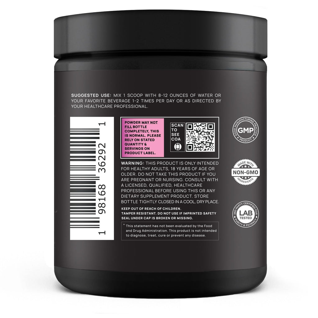 Super Collagen Burn Powder for Women – Pink Lemonade | Multi Collagen Peptides + Hyaluronic Acid