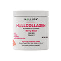 Hallusa Collagen Peptides Powder 1000mg + Vitamin C – BlackBerry & Blueberry Flavor | 4g per Serving