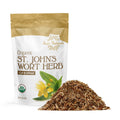 Halo Naturals Organic St. John's Wort (Hypericum perforatum) – 4 oz, USDA Organic, Resealable Pouch
