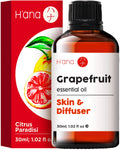 H'ana Grapefruit Essential Oil – 1.02 Fl Oz | Hair, Skin, Diffuser & DIY