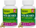 Hanan Pata de Vaca 100 Capsules – Detox & Digestive Health (Bauhinia forficata) – Vegan & Non-GMO | Peru | Pack of 2