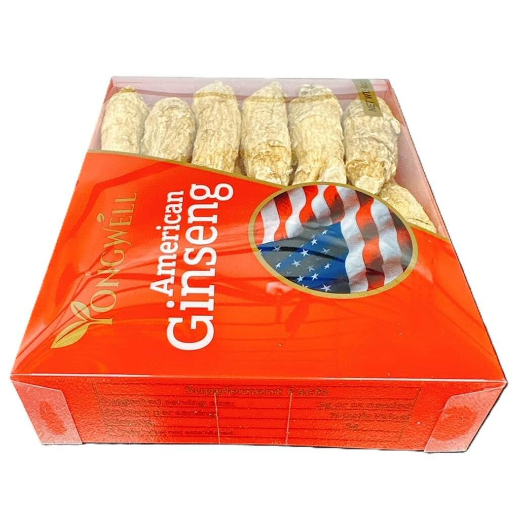 Hand Selected A Grade American Ginseng Root - 4 oz Box (Large Short)