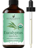 Handcraft Blends Organic Eucalyptus Essential Oil – 1oz | 100% Pure & Natural