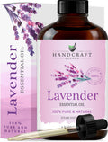 Handcraft Blends Lavender Angustifolia Essential Oil Gift Set – 4 fl oz – Pure & Natural – Gift Box Included