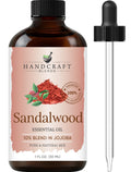 Handcraft Blends Sandalwood Essential Oil – 1 Fl Oz | 100% Pure & Natural, Premium Grade