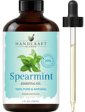 Handcraft Blends Spearmint Essential Oil – 4 Fl Oz | 100% Pure & Natural | Premium Grade