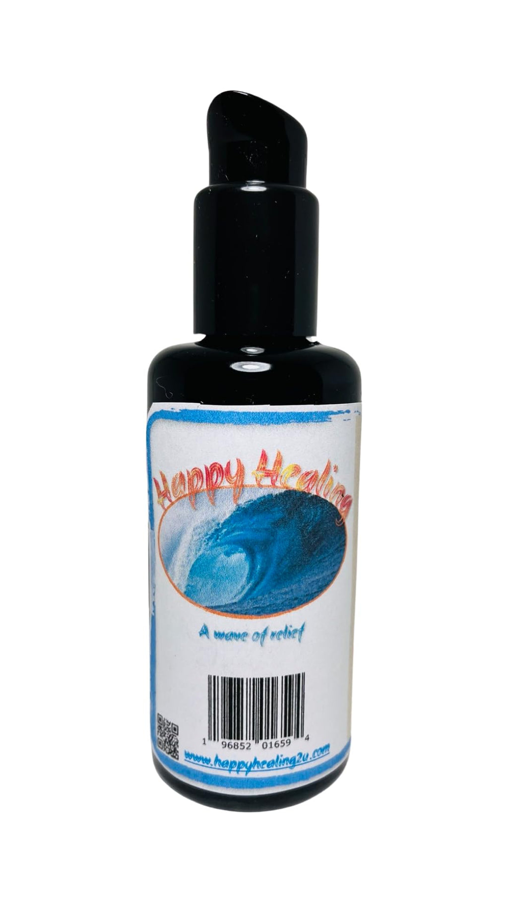 Happy Healing Oil - 4oz Glass Bottle for Muscle Tightness Relief