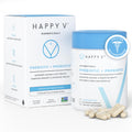 Happy V Dr. Formulated Vaginal Probiotics for Women – pH Balance, Urinary & Gut Support