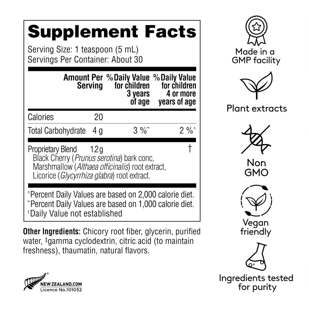 Harker Herbals Children's Chest Night Herbal Syrup | Nighttime Sleep Support