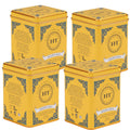 Harney & Sons Yellow and Blue Herbal Tea – Chamomile & Lavender, 20 Count per Tin (Pack of 4)