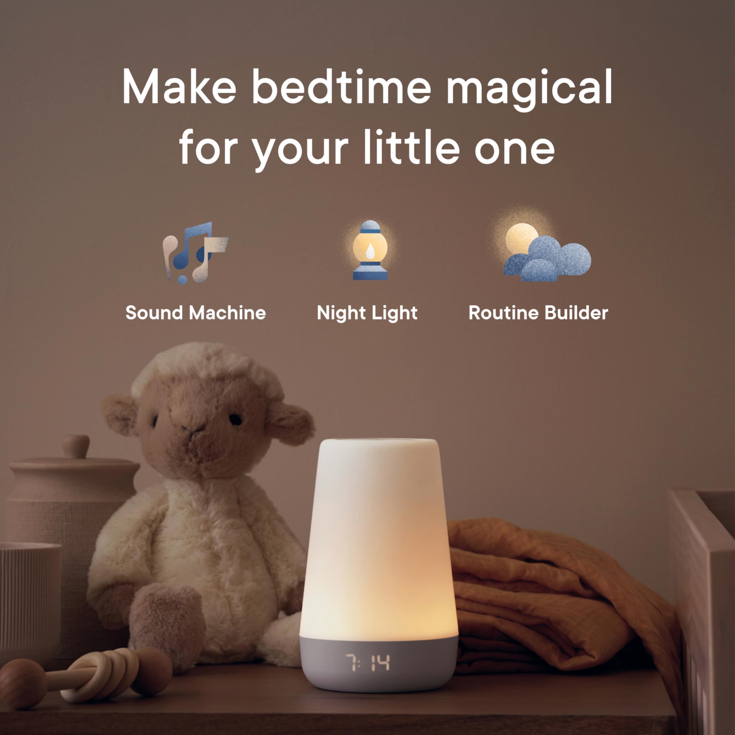 Hatch Baby Sleep Bundle: Rest 2nd Gen & Hatch Go – Home & Travel Sound Machines