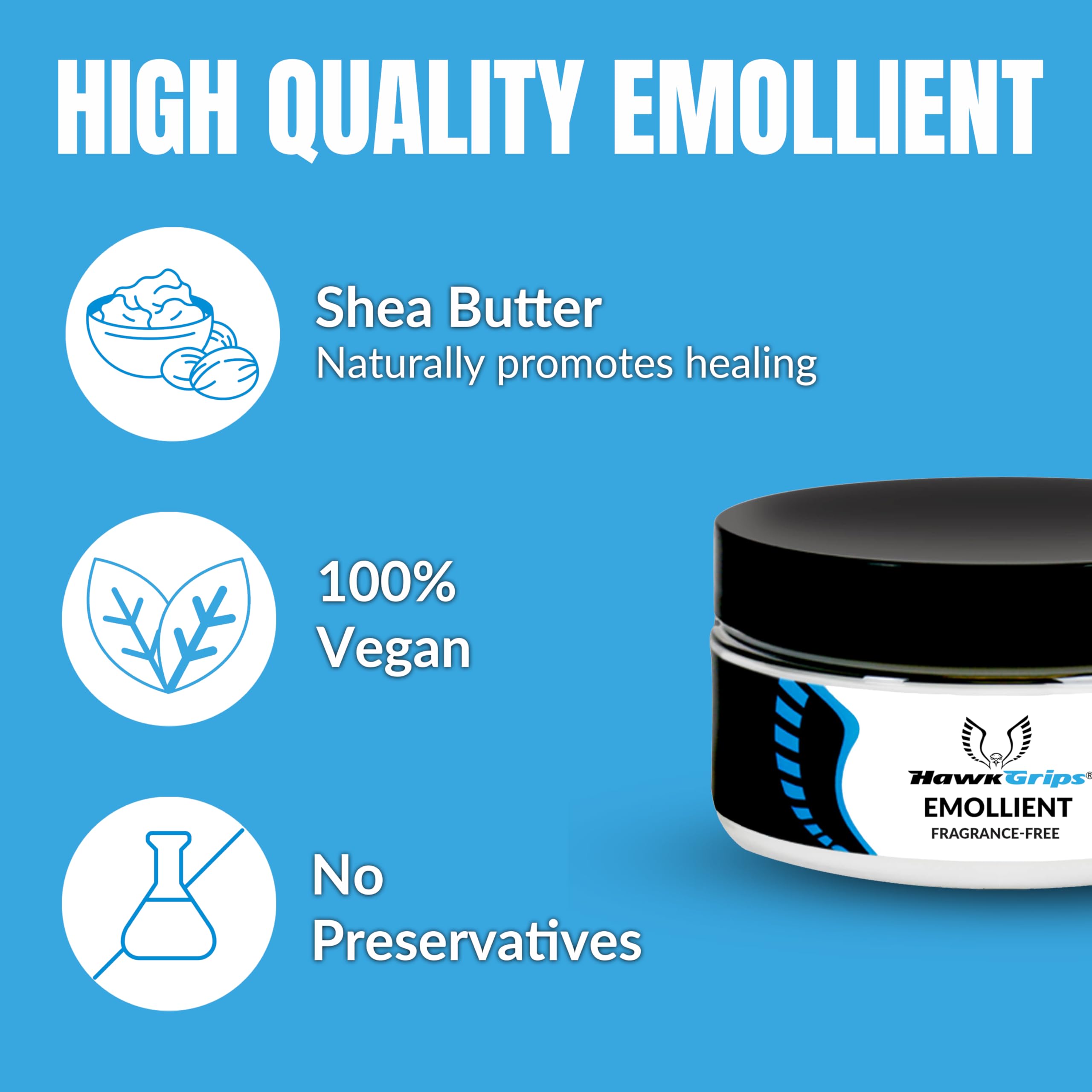 HawkGrips 8oz Massage Emollient – Unscented, Vegan Glide for IASTM & Massage (24-pack)