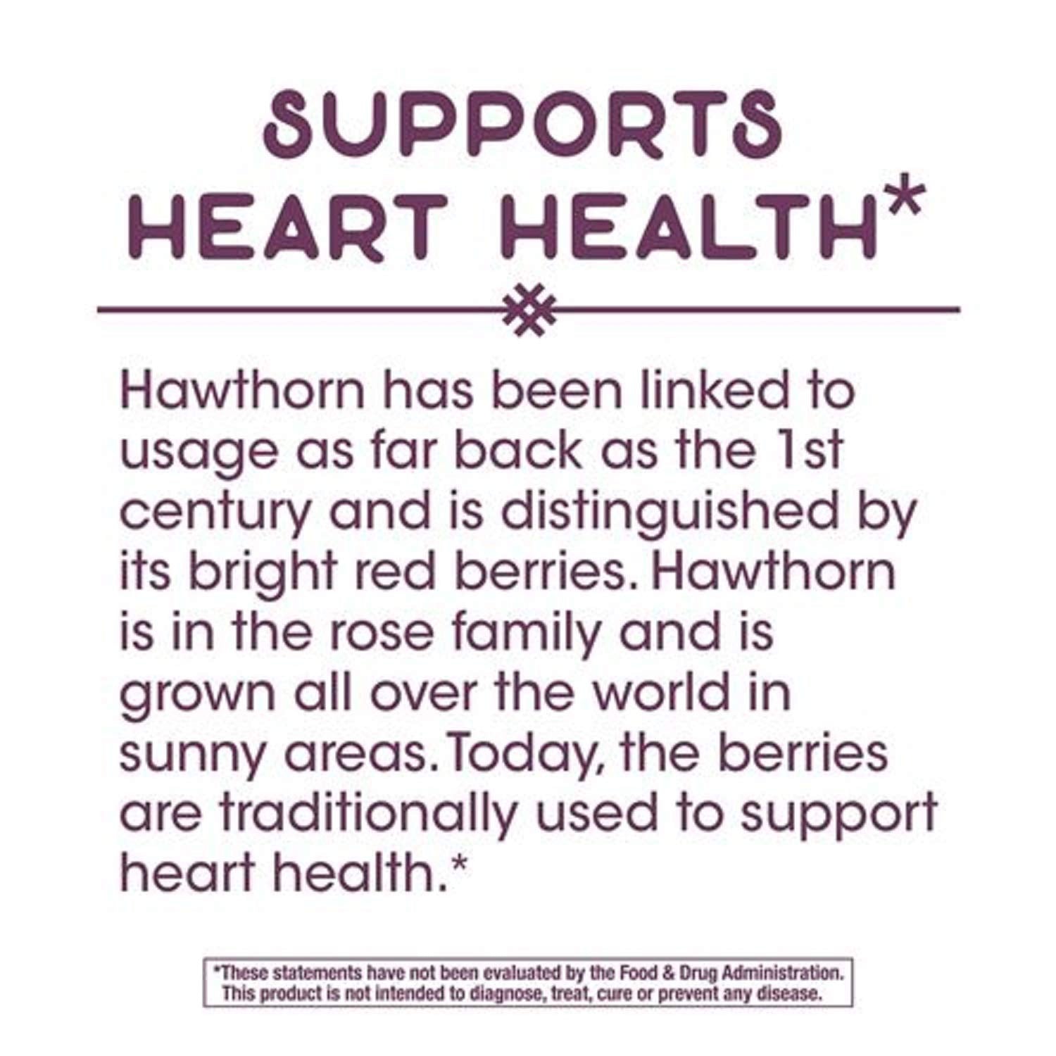 Hawthorn Standardized Extract - 90 Capsules | Heart Health Support