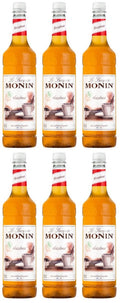 6 x Monin Nut Free Hazelnut Syrup - 1 Litre