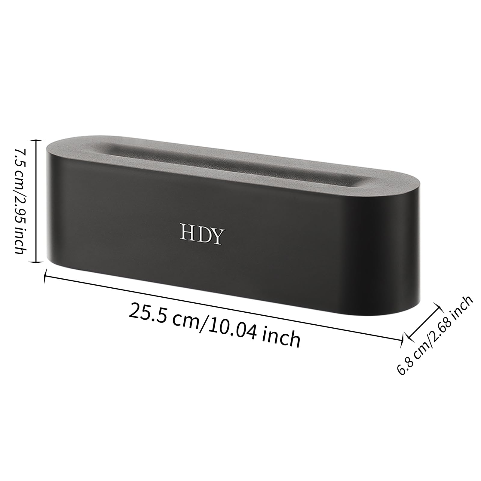 HDY 7 Color Flame Ultrasonic Humidifier | LED Diffuser, 150ml, Auto Shut-Off (Glossy Black)