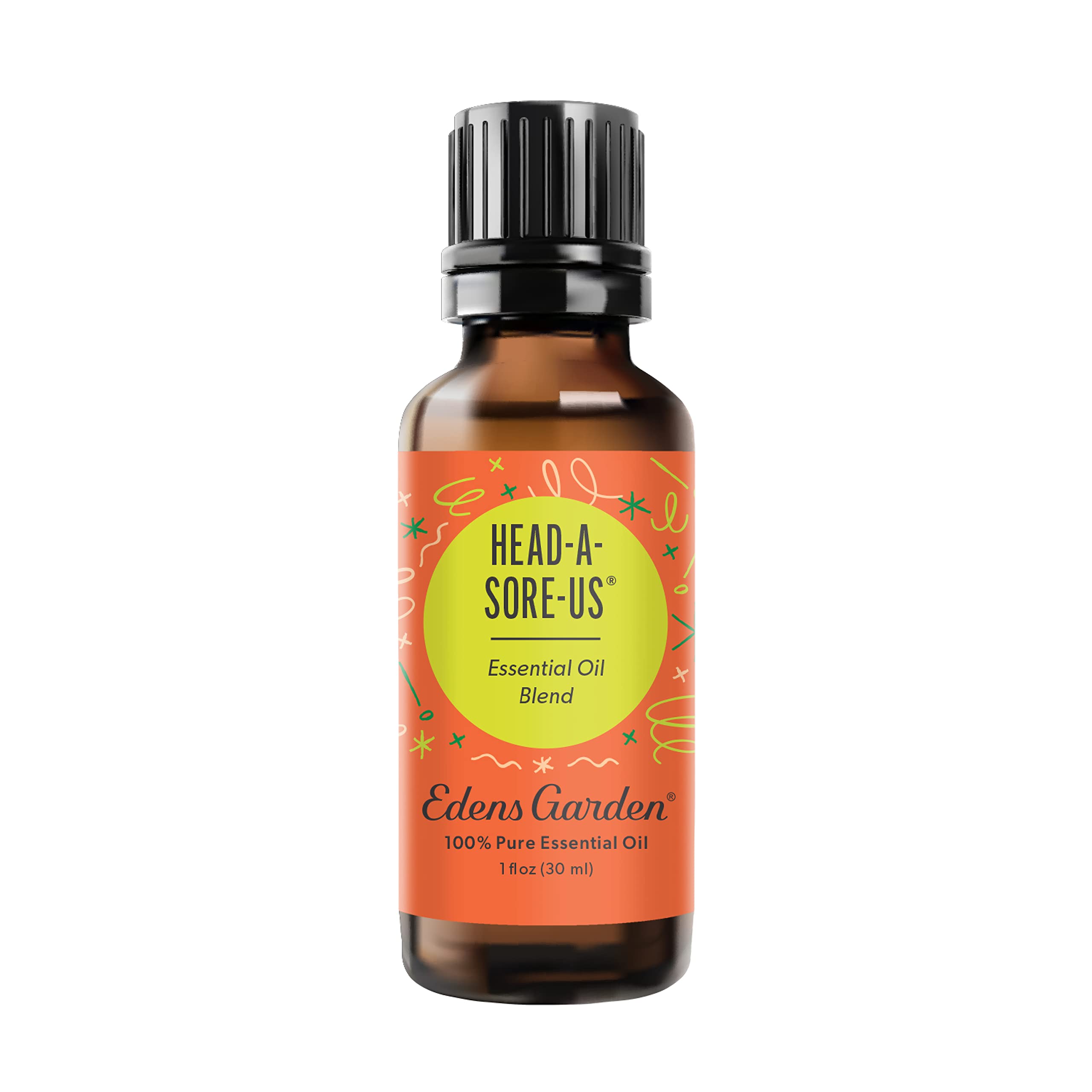 Head-A-Sore-Us Essential Oil Blend – 100% Pure, Premium Grade (30 ml) | Edens Garden