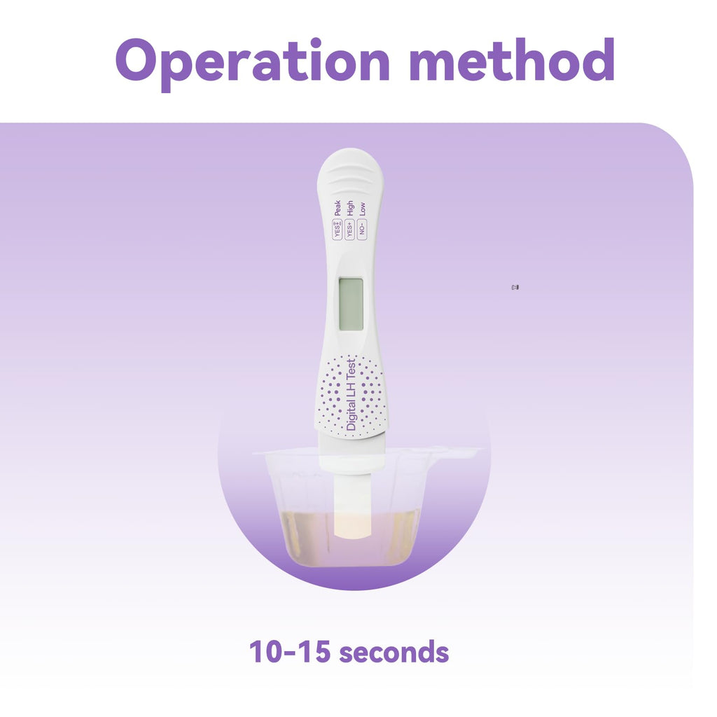 HealCare 99% Accurate Digital LH Test | At-Home Ovulation Kit - 3-Pack