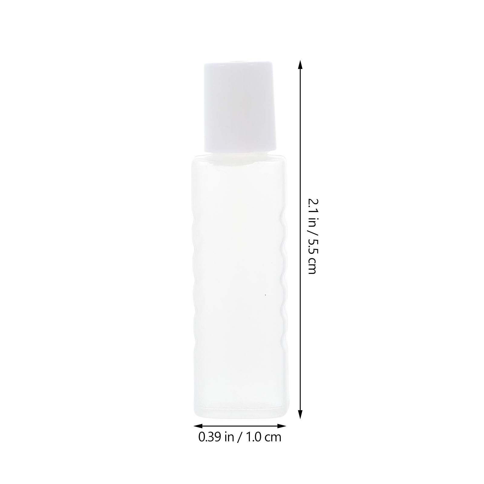 Healifty 25Pcs Mini Dropper Bottles – Travel Leak-Proof Plastic Bottles for Eye Drops & Contact-Lens Care