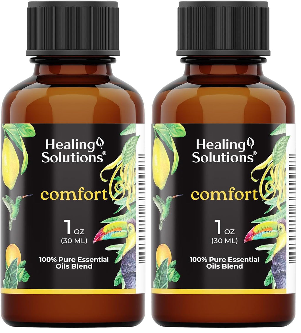 Healing Solutions Comfort Blend Essential Oil – 2 x 1 oz