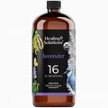 Healing Solutions Organic Lavender Essential Oil 16oz Bulk - Lavender Oil for Skin, Cleaning & Diffuser
