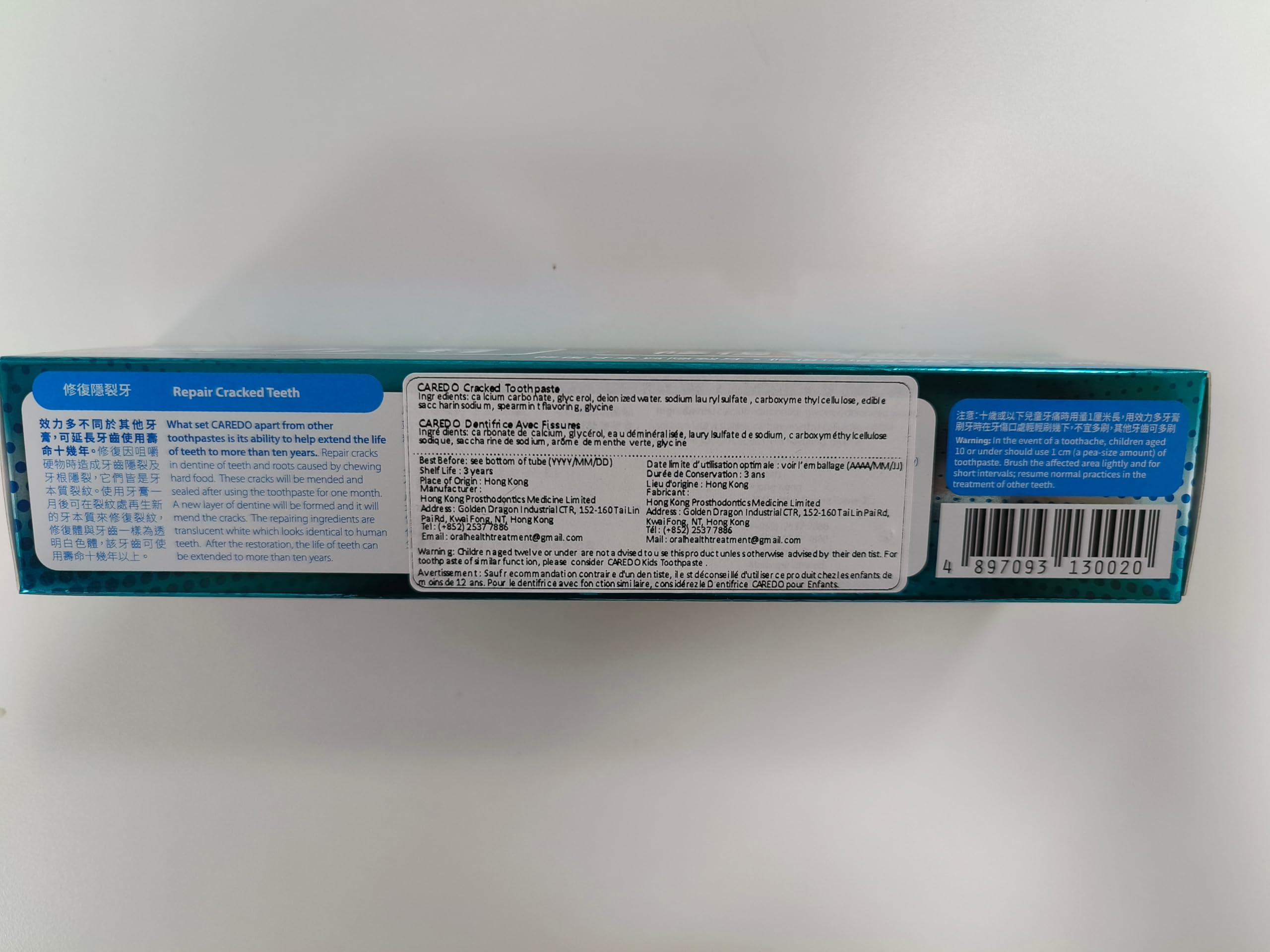 Healing Teeth Crack Toothpaste - Enamel Repair & Remineralizing 100g