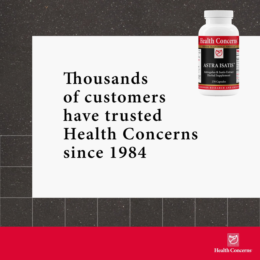 Health Concerns Astra Isatis Immune Defense & Respiratory Support – 270 Capsules