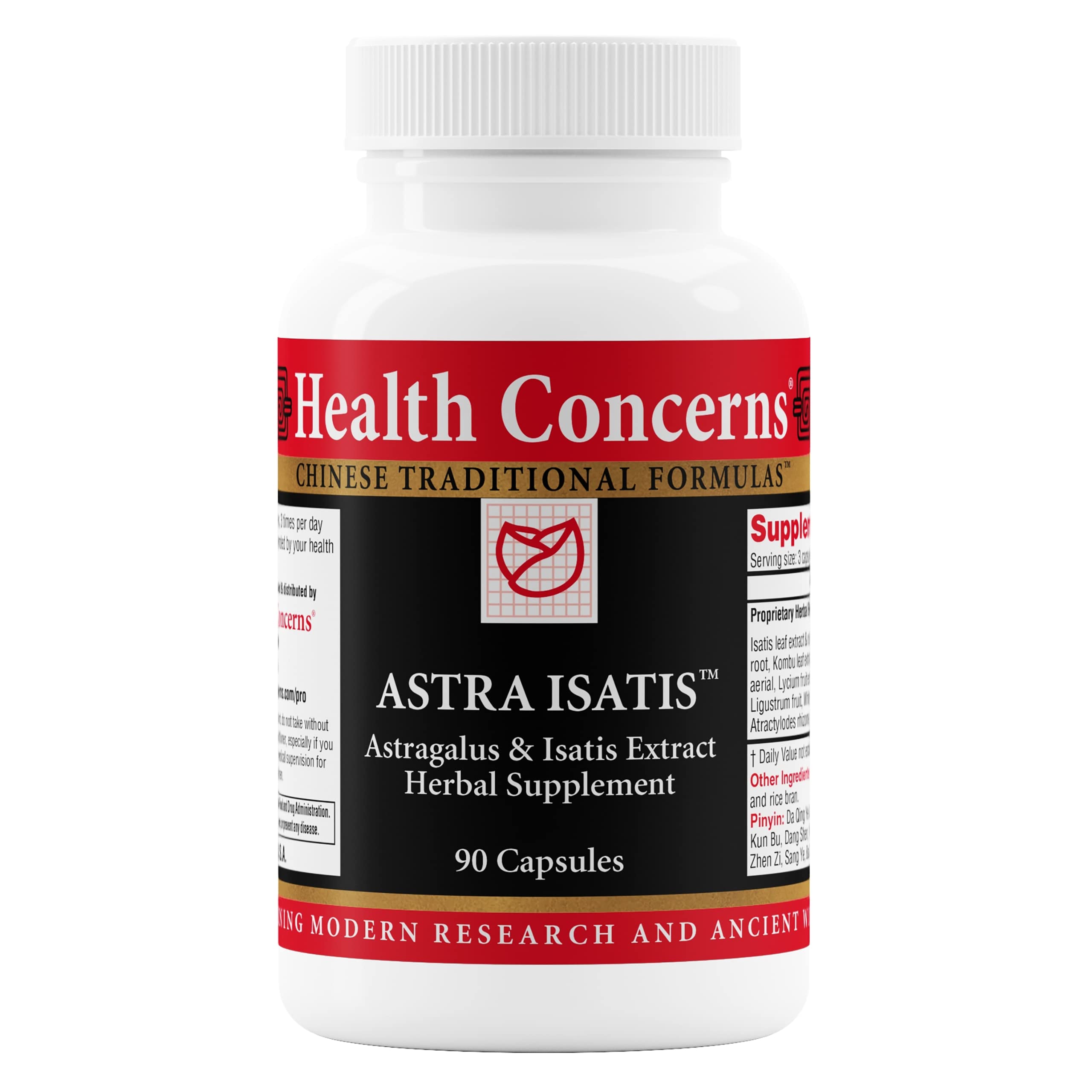 Health Concerns Astra Isatis Immune Defense & Respiratory Support – 90 Capsules