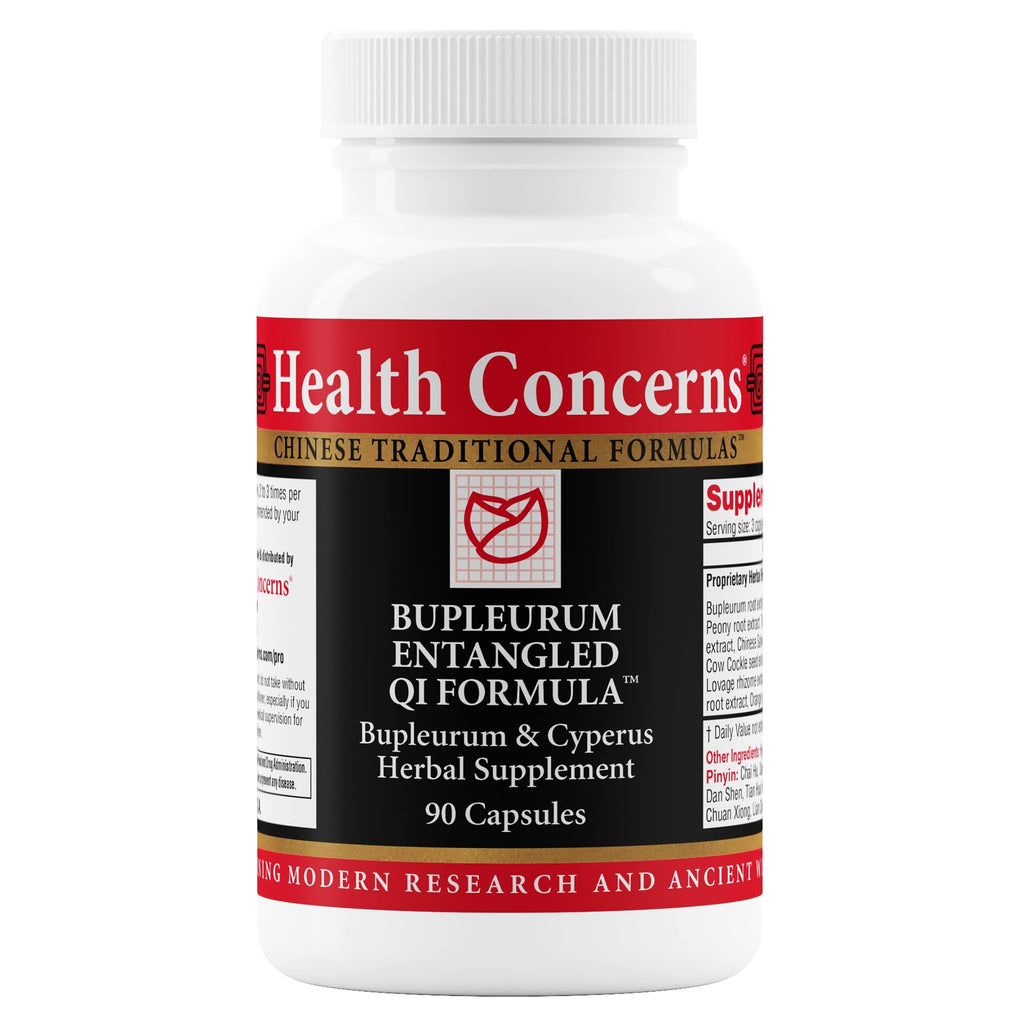 Health Concerns Bupleurum Qi Formula - Women's Hormonal Balance & Cyst Support (90 Caps)