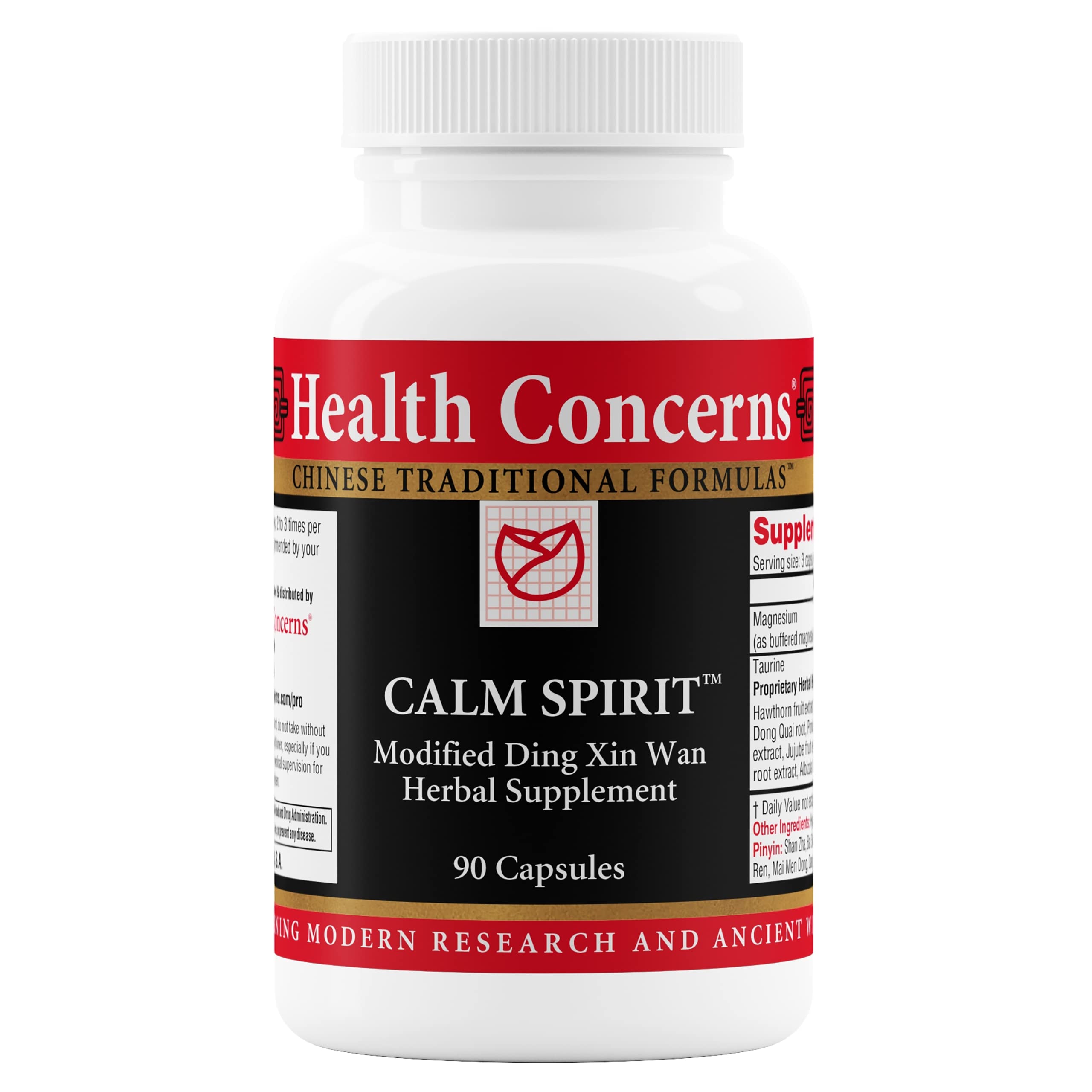 Health Concerns Calm Spirit – Stress Relief Supplement