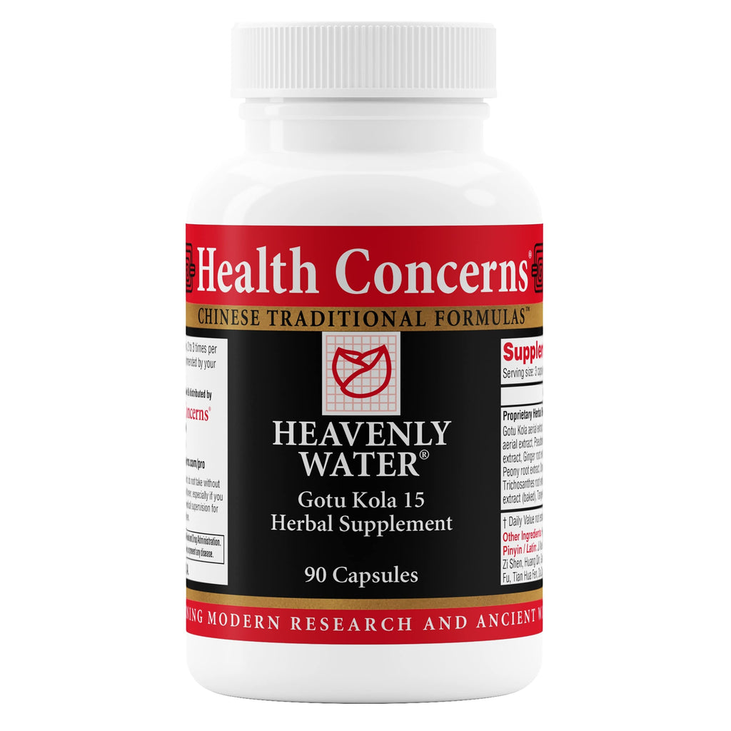 Health Concerns Heavenly Water: Menstrual Cycle & PMS Relief (90 Caps)