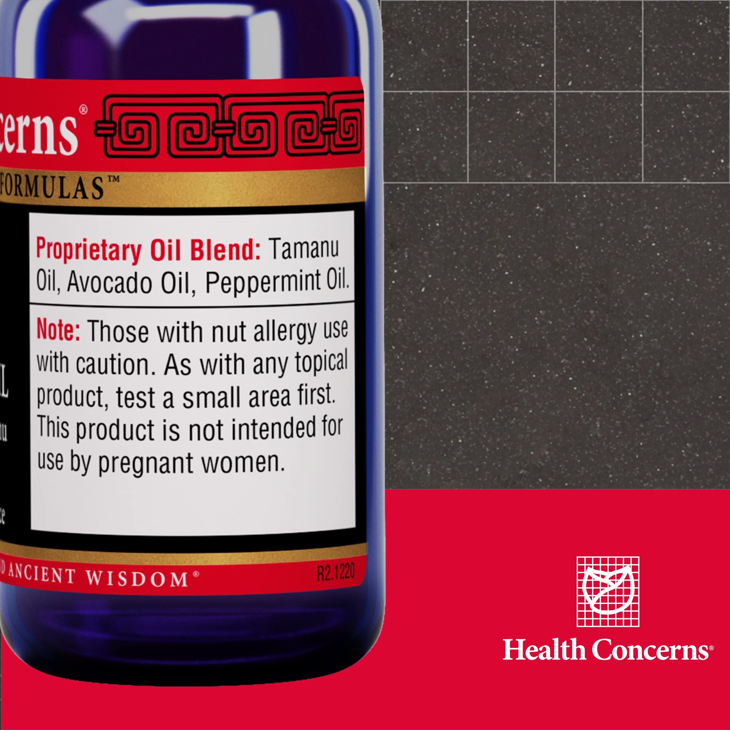 Health Concerns Tamu Oil – Tamanu Oil Blend for Dry Skin & Irritation (1 fl oz)
