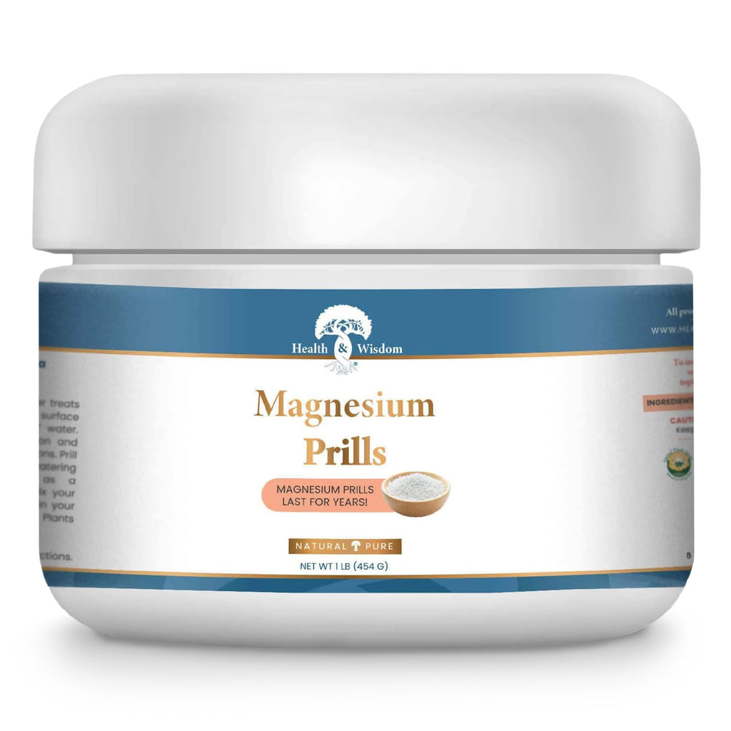 Health and Wisdom Magnesium Prills – Structured Water Laundry Beads, 16 oz