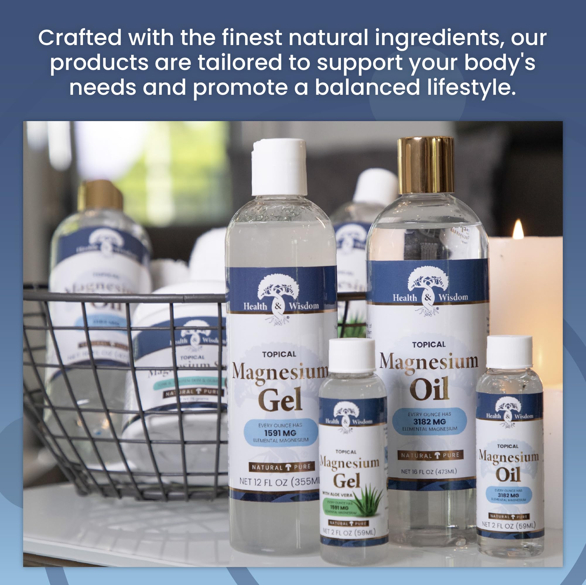 Health and Wisdom Magnesium Prills – Structured Water Laundry Beads, 16 oz