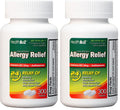 HealthA2Z Allergy Relief 10mg Cetirizine – All Day Indoor & Outdoor Allergy Support (Pack of 2, 300 Count)