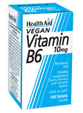 Health Aid Vitamin B6 (Pyridoxine HCl) 10mg – 100 Tablets