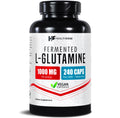 HealthFare L Glutamine 1000mg | 240 Vegan Capsules | Digestive Support & Muscle Recovery | Made in USA