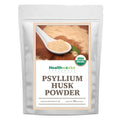 Healthworks Organic Psyllium Husk Powder - 16 oz (1 lb) | Raw, Finely Ground, Keto & Vegan