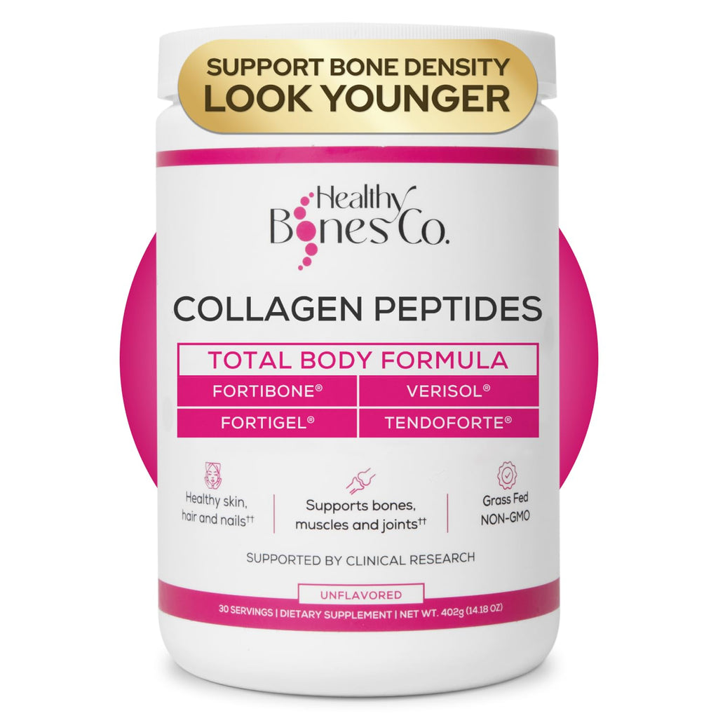 Healthy Bones Co. FORTIBONE Premium Bone Health Collagen Peptides