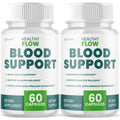 Healthy Flow Blood Support Capsules - 2 Pack (120 Capsules) | All-Natural Formula