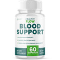 Healthy Flow Blood Support Capsules - All-Natural, 60 Capsules