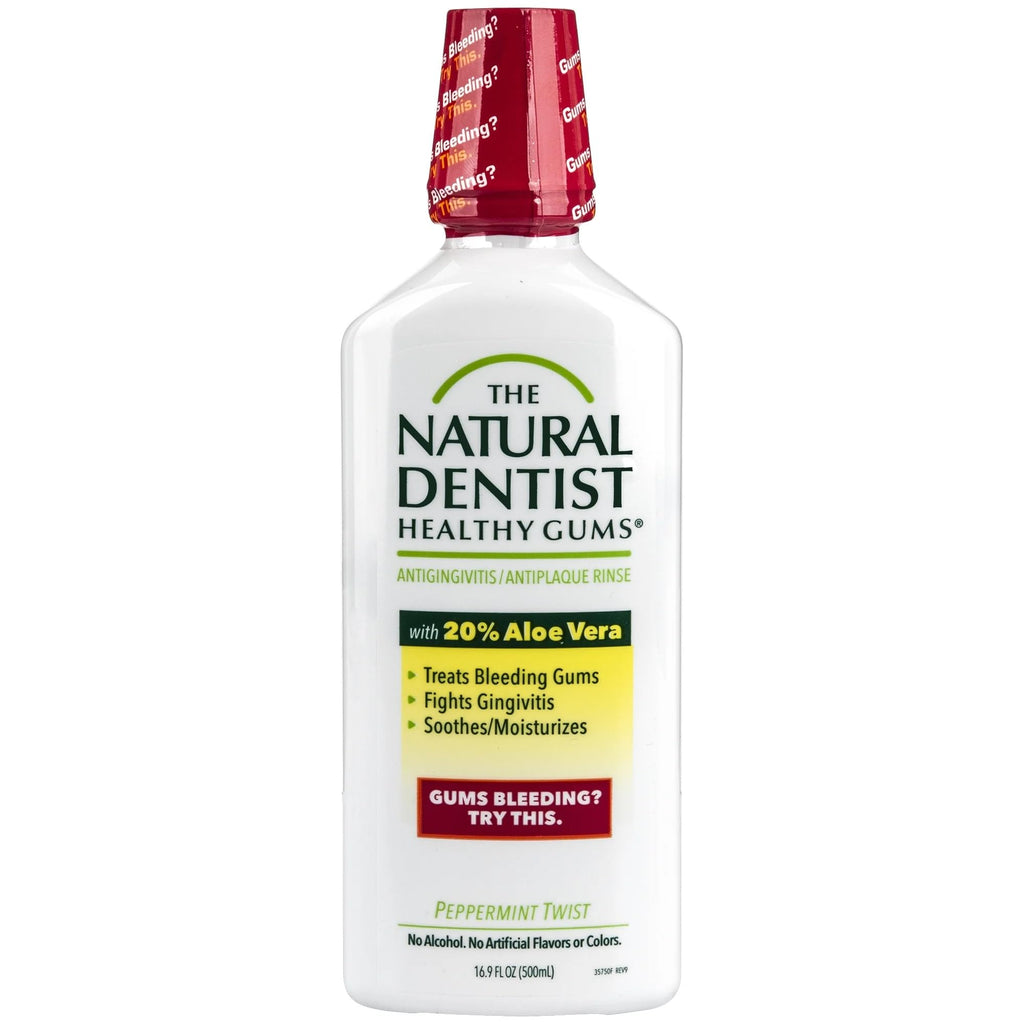 Healthy Gums Mouth Rinse Peppermint 16 oz - 4 Pack (Multi-Pack)