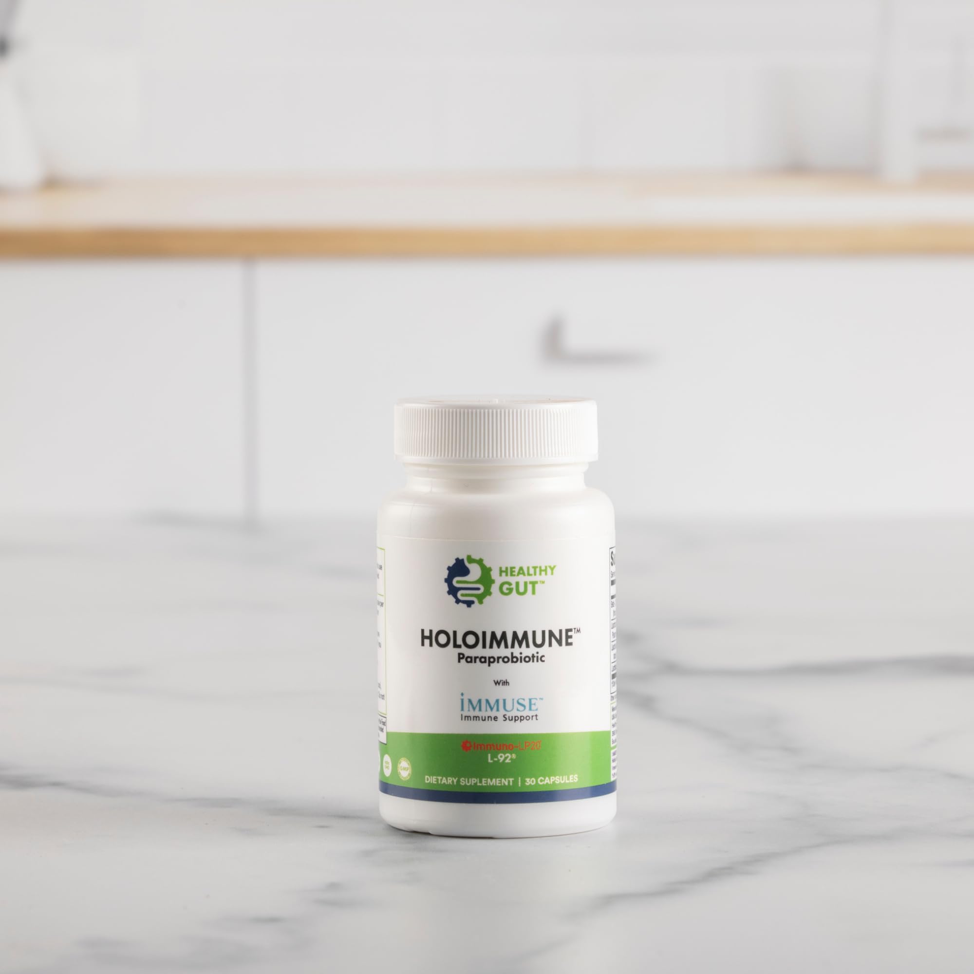 Healthy Gut HoloImmune | Paraprobiotic with Immuse Immune Support | 30 Servings