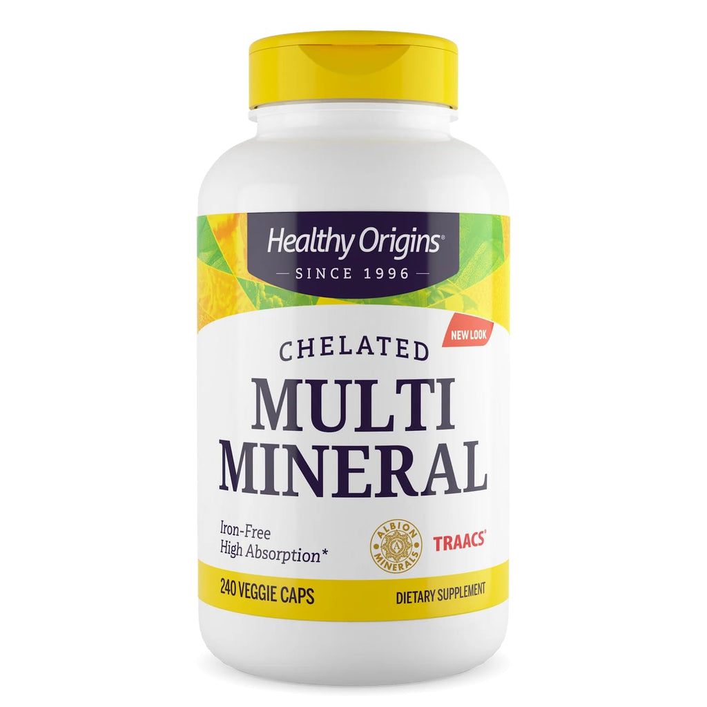Healthy Origins Chelated Multi Mineral – Albion Minerals, 240 Veggie Caps