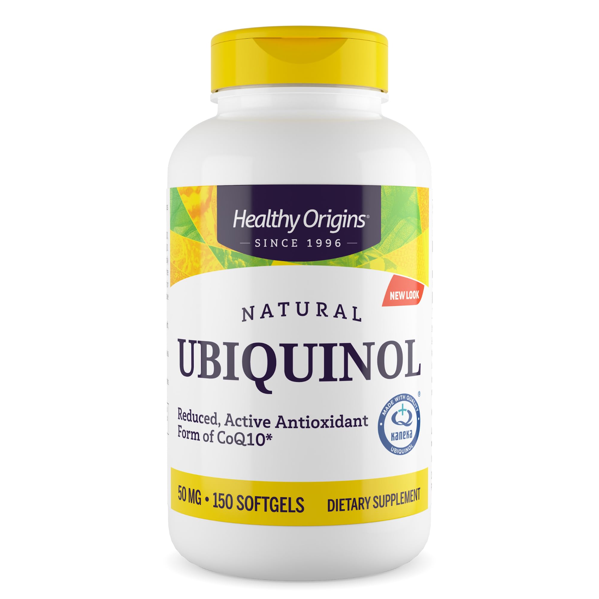 Healthy Origins Ubiquinol 50 mg - CoQ10 for Heart Health & Antioxidant Support