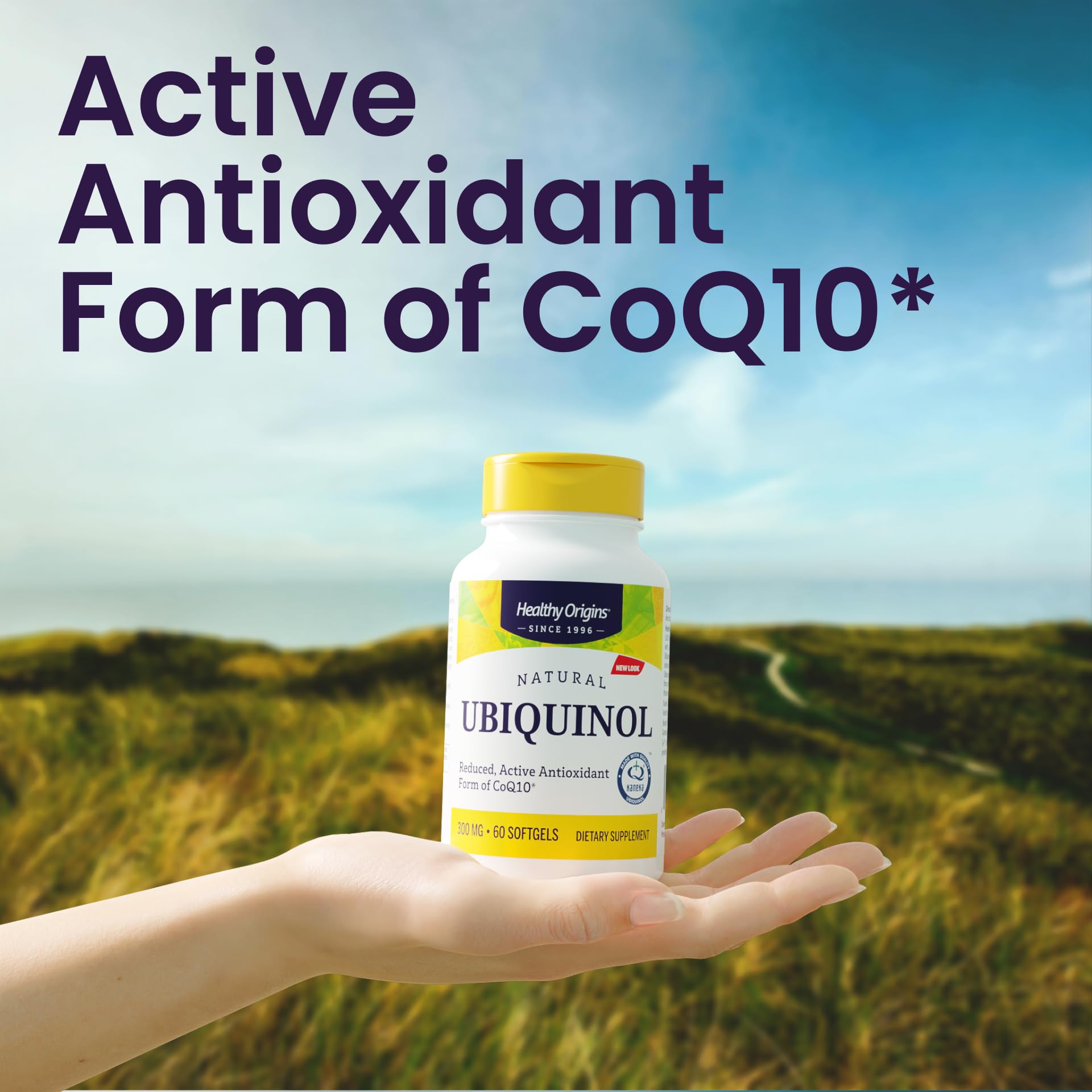 Healthy Origins Ubiquinol 300 mg Softgels – Active CoQ10 for Heart Health & Antioxidant Support