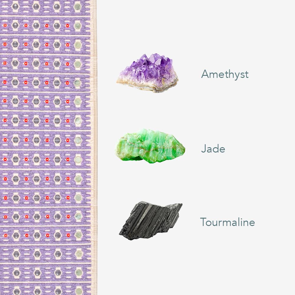 HealthyLine Advanced Infrared Heating Pad – Amethyst, Jade & Tourmaline, Full Pro 74 x 28 inches